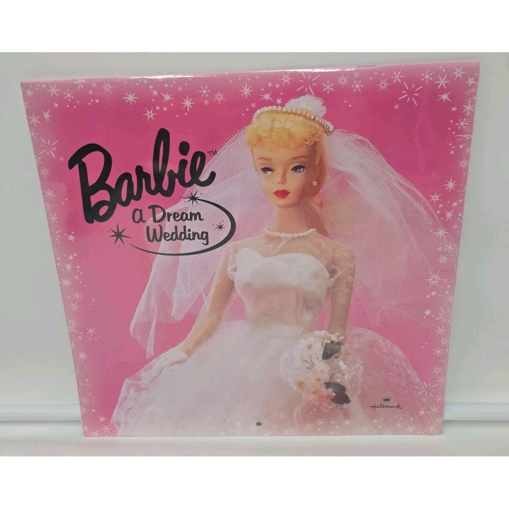Barbie A Dream Wedding Bridal Doll 1998 Hallmark Vintage Calender SEALED